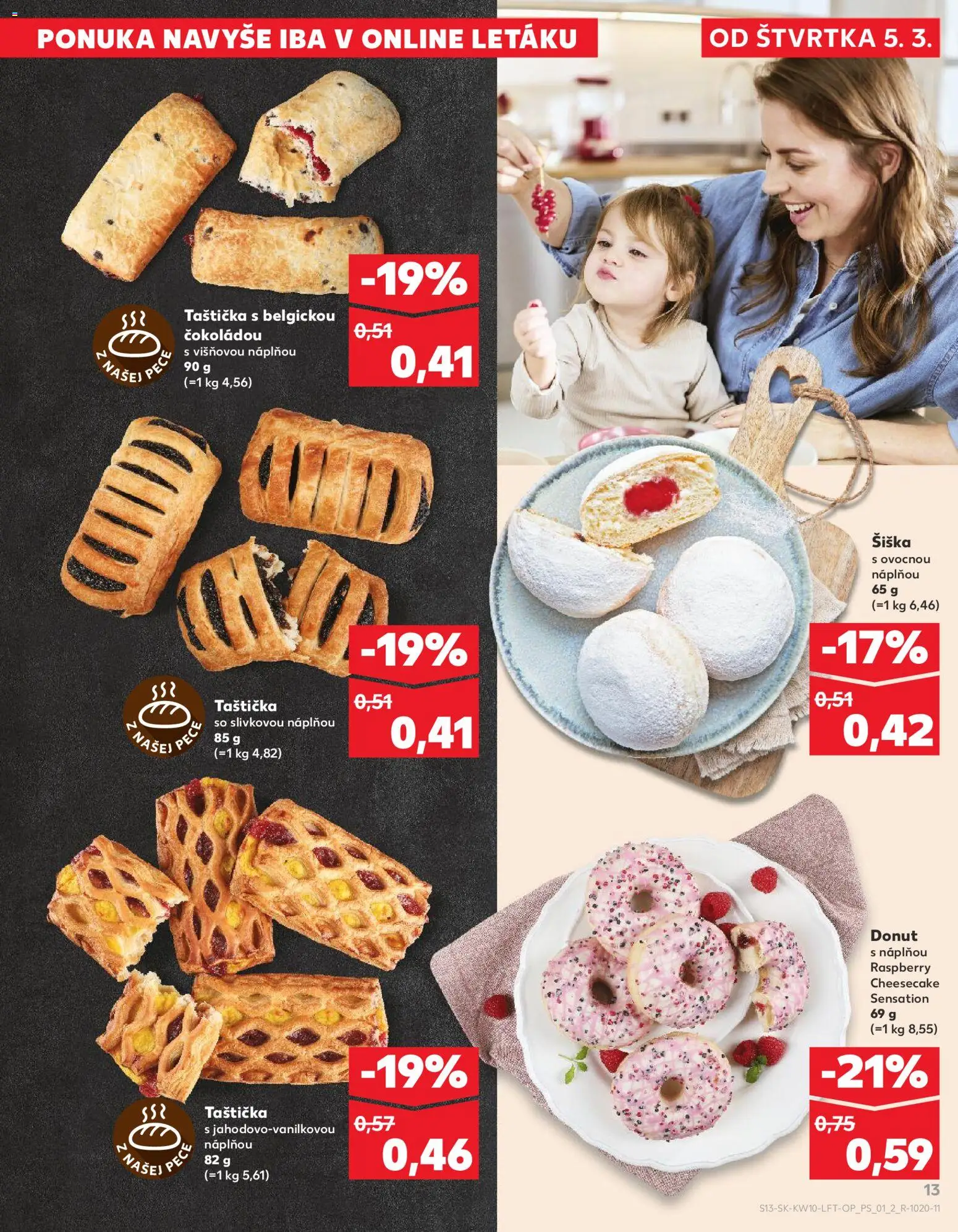Kaufland SK akciós ujság - amely érvényes a következő dátumtól: 2026.03.05. | Oldal: 13 | Termékek: Só