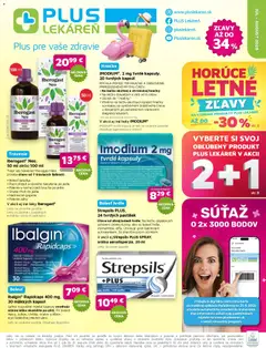Plus lekáreň leták platný od 01.07.2026