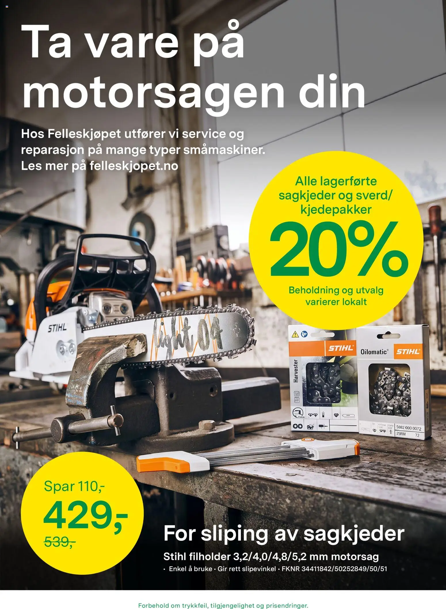 {H1} | Side: 3 | Produkter: Motorsag