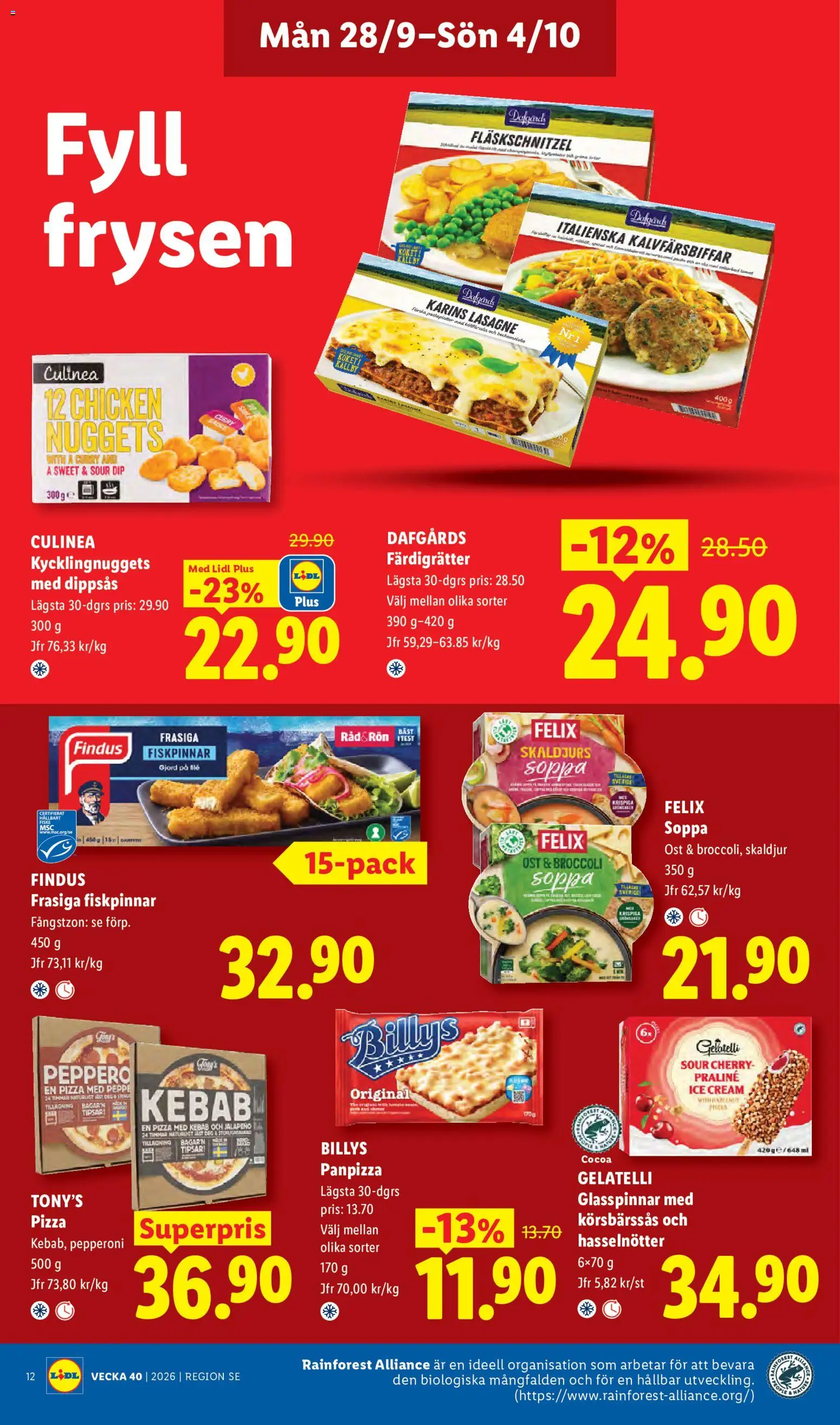 Lidl reklamblad aktuell från 28/09/2026 | Sida: 13