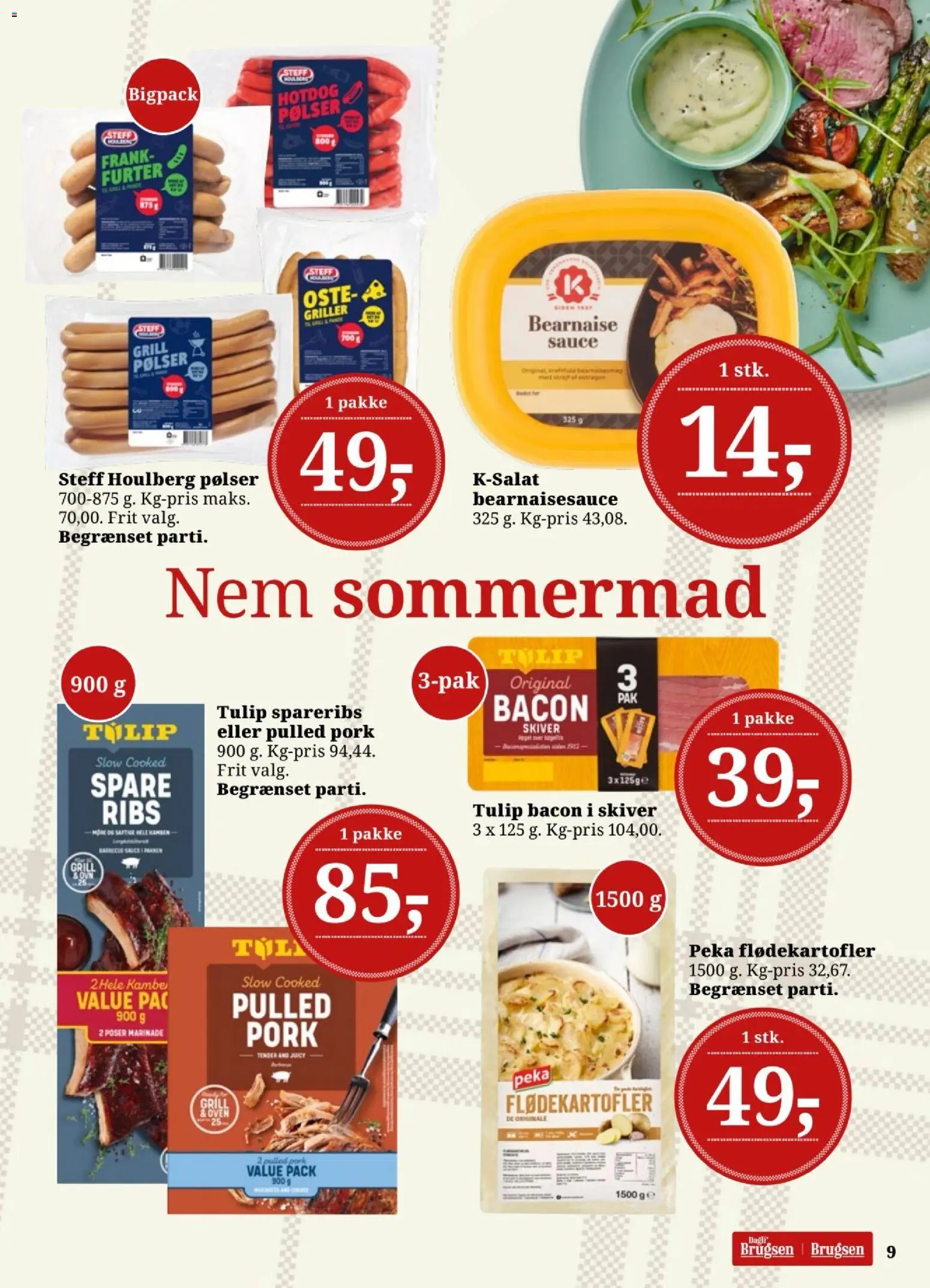 Dagli'Brugsen tilbudsavis – gyldig fra 17/07/2026 | Side: 11 | Produkter: Pølser, Ribs, Bacon, Grill