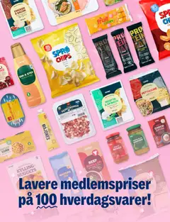 Forhåndsvisning av Coop Prix kundeavis gyldig fra 26/10/2026 | Side: 18 | Produkter: Bacon, Chips, Pasta, Ricotta