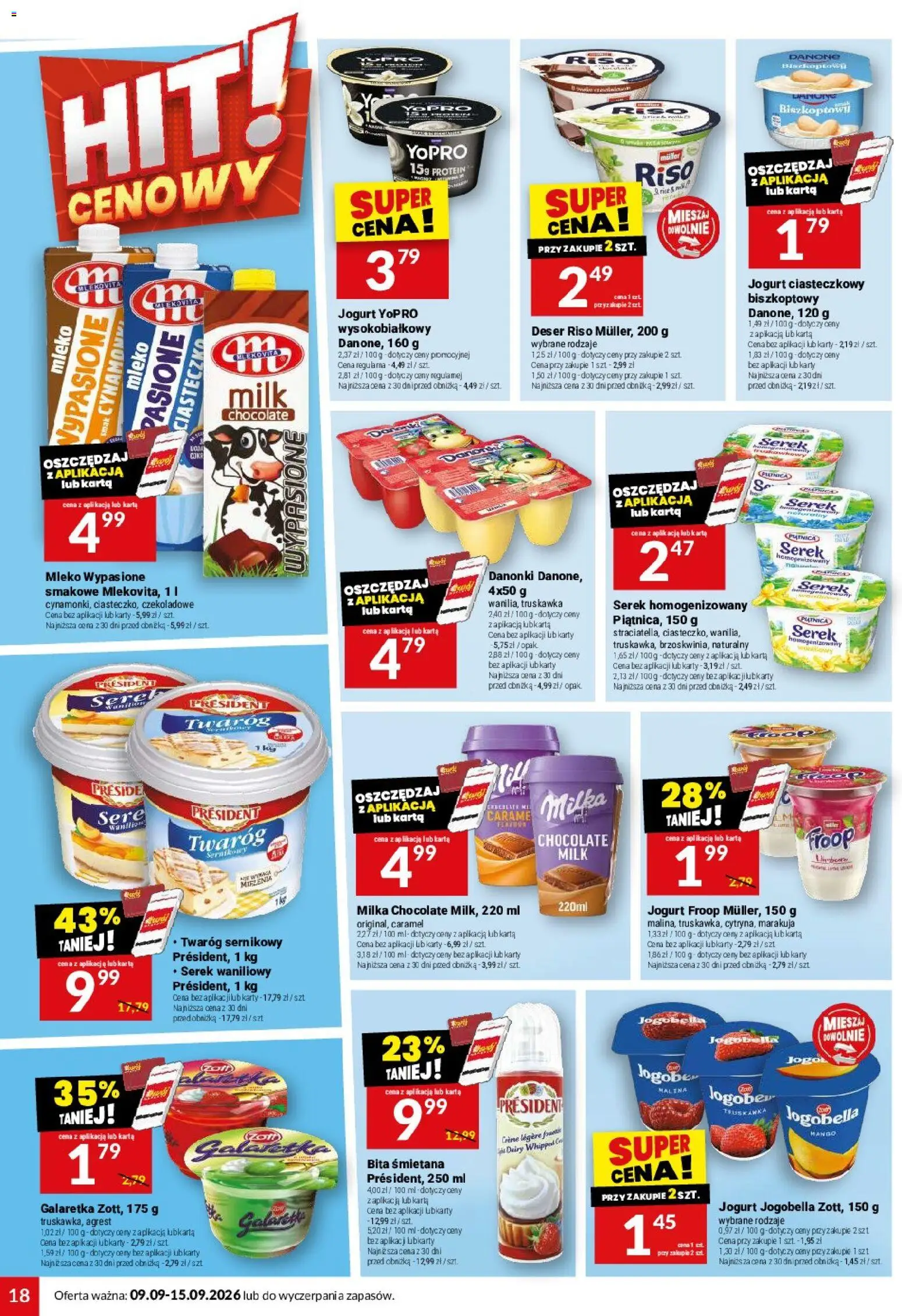 Twój Market gazetka od 09.09.2026 | Strona: 18 | Produkty: Mango, Karta, Malina, Marakuja