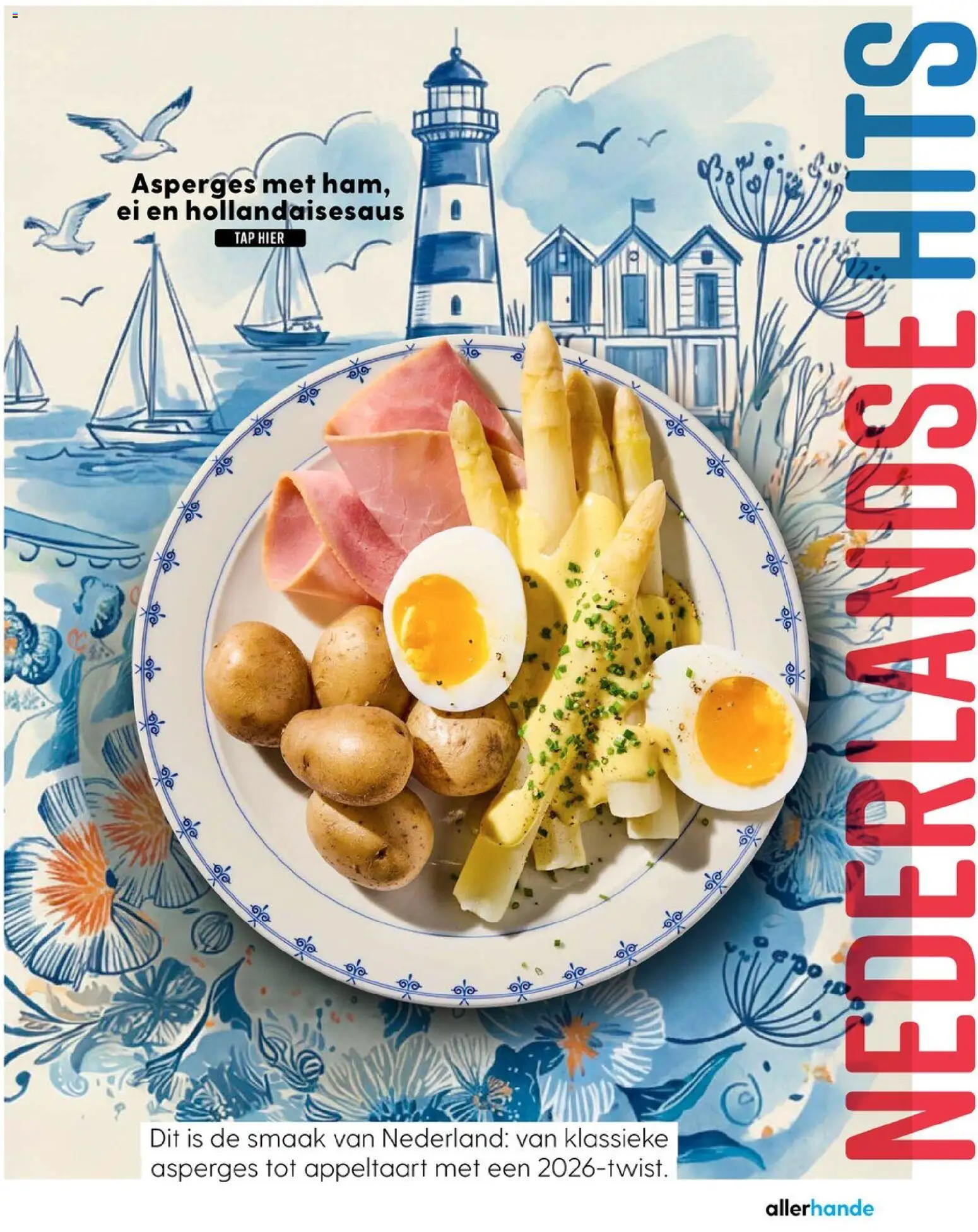 {H1} | Pagina: 11 | Producten: Asperges, Appeltaart
