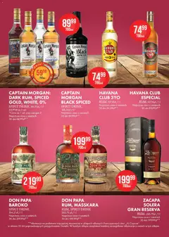 Pogląd oferty "Al.Capone gazetka" - ważna od 08.06.2026 | Strona: 11 | Produkty: Don Papa Baroko, Captain Morgan, Zacapa, Finish