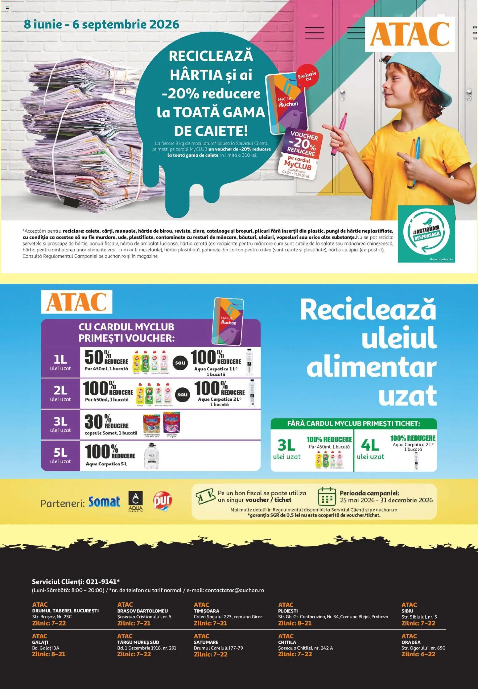 Noul catalog ATAC – valabil de la 01.07.2026 | Pagină: 7 | Produse: Telefon, Recipiente, Ulei, Cafea