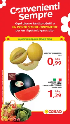 Anteprima del volantino Conad volantino Convenienti Sempre valido a partire dal 28/07/2026