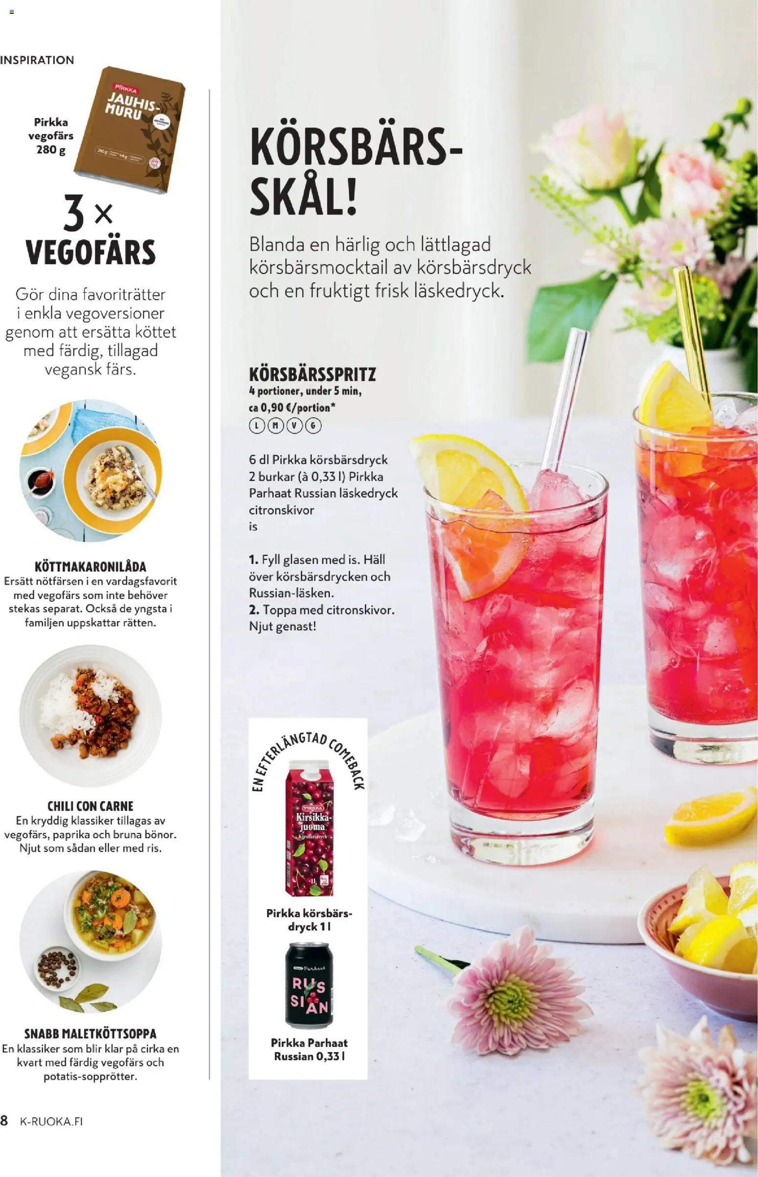 K-Supermarket tarjoukset - K-Mat – voimassa 06.05.2026 alkaen | Sivu: 8 | Tuotteet: Paprika, Chili
