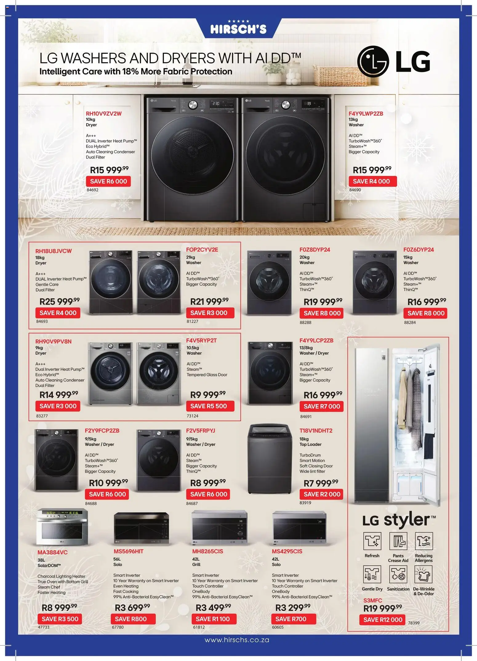 New Hirsch's catalogue – valid from 23/06/2026 | Page: 9 | Products: Pants, Dryer, Grill, Heater