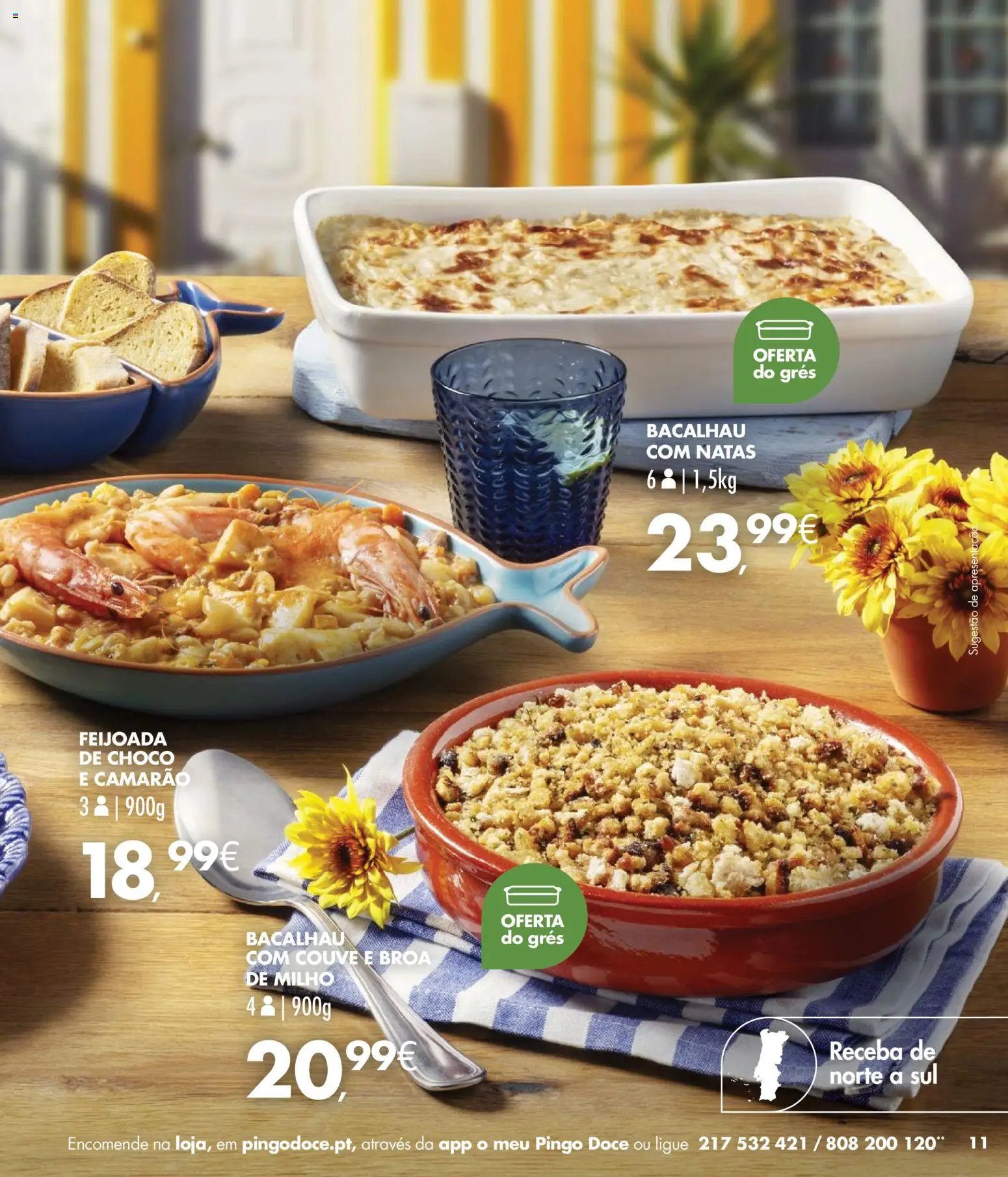 Pingo Doce Encomendas de Páscoa │ válido de 03.03.2026 | Página: 11 | Produtos: Bacalhau, Natas, Milho, Couve