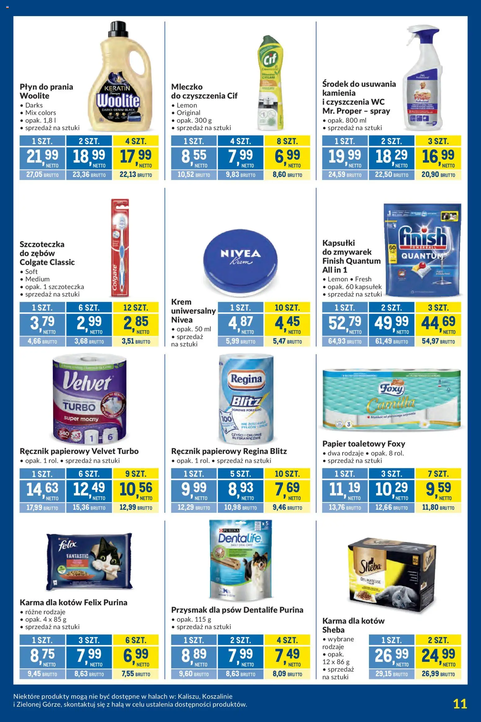 Makro gazetka - Kupujesz więcej płacisz mniej od 27.10.2026 | Strona: 10 | Produkty: Kapsułki, Krem, Karma, Finish