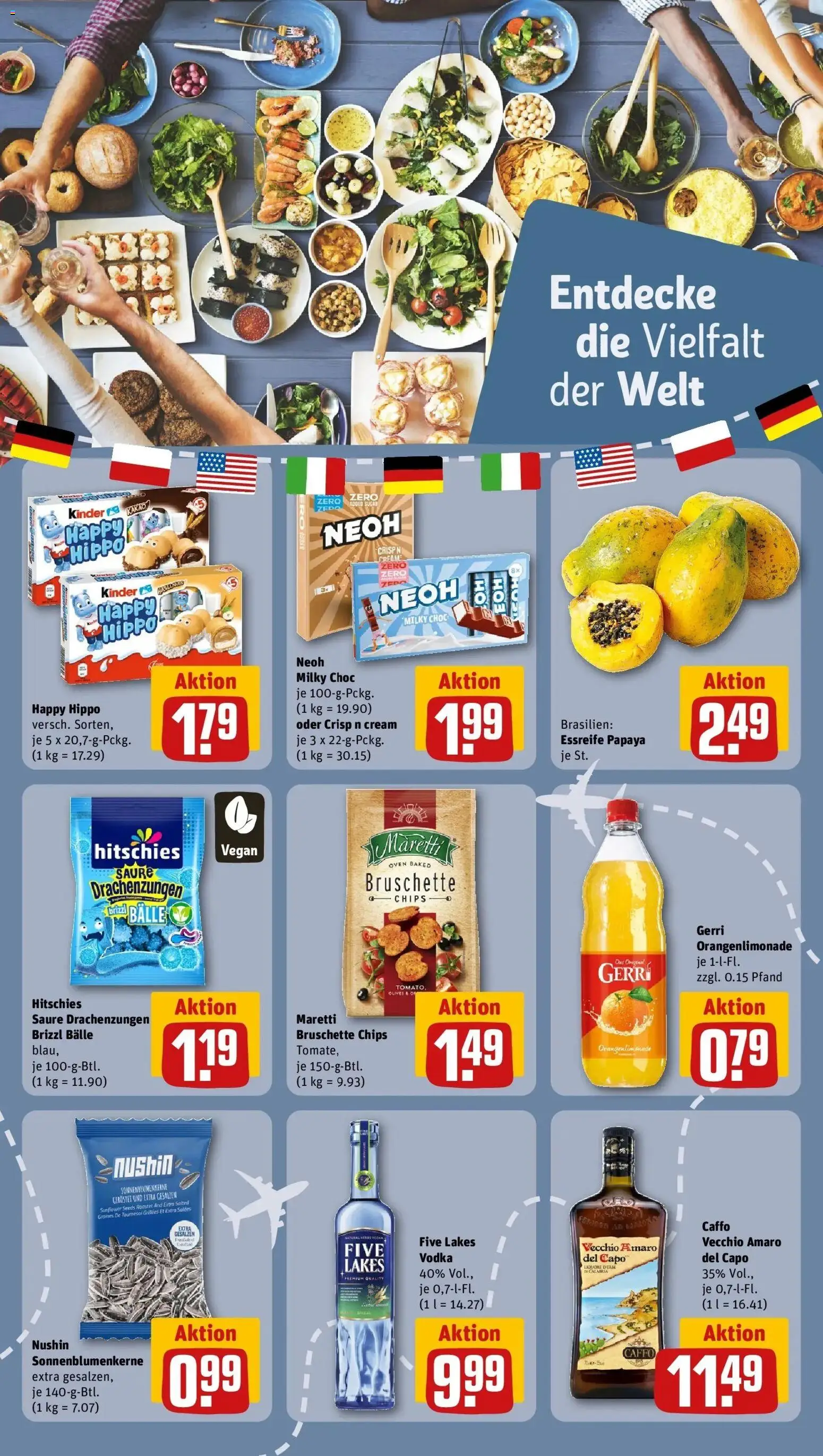 REWE Prospekt ab 14.09.2026 zum Blättern » Angebote | Seite: 16 | Produkte: Vodka, Chips
