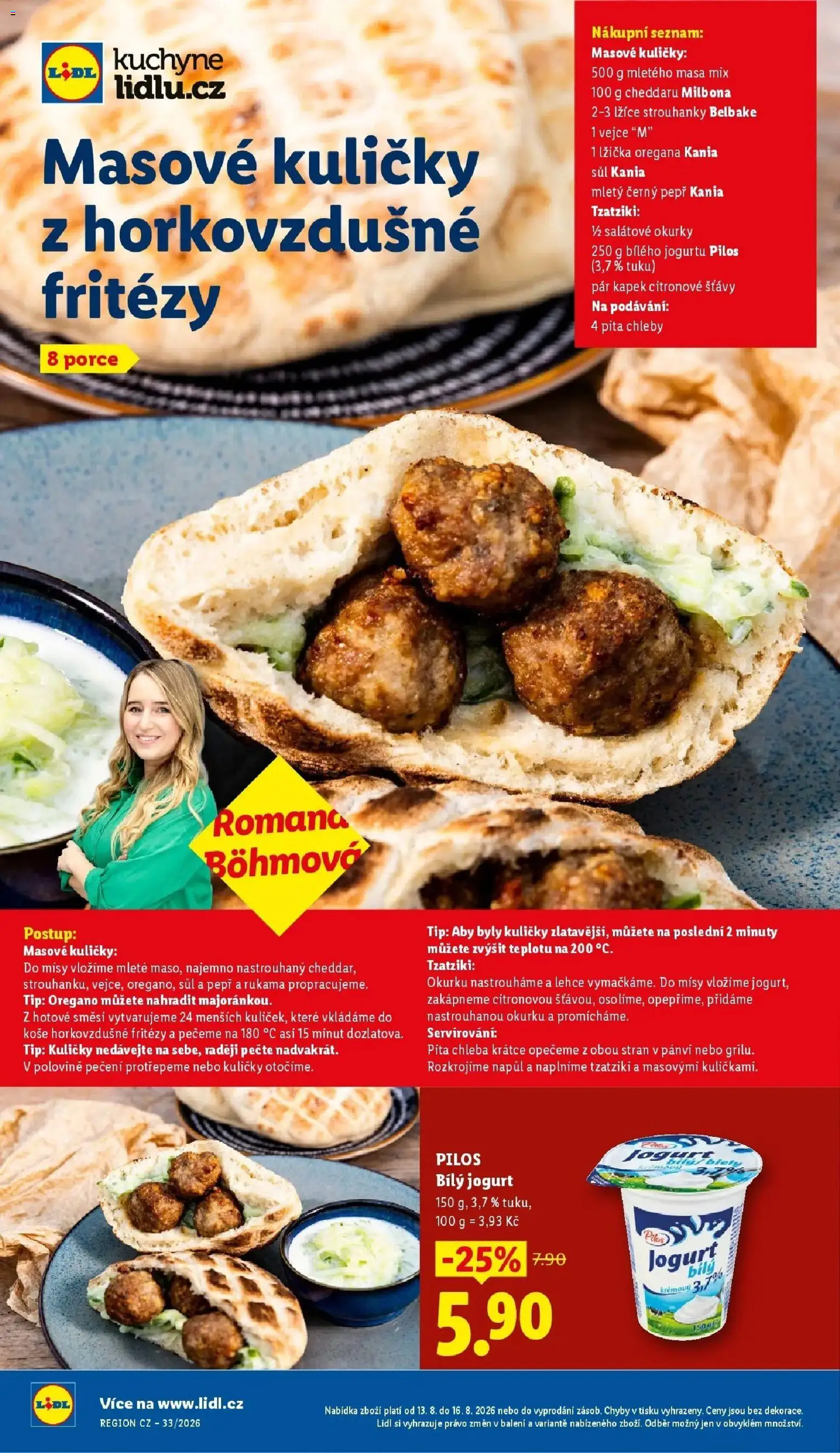 Lidl aktuální leták od 13.08.2026 | Strana: 50 | Produkty: Vejce, Milbona, Vejce M, Kuličky