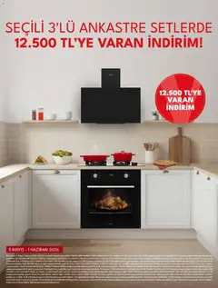 01.05.2026 tarihinden itibaren geçerli olan Vestel kataloğu önizlemesi | Sayfa: 2 | Ürünler: Davlumbaz