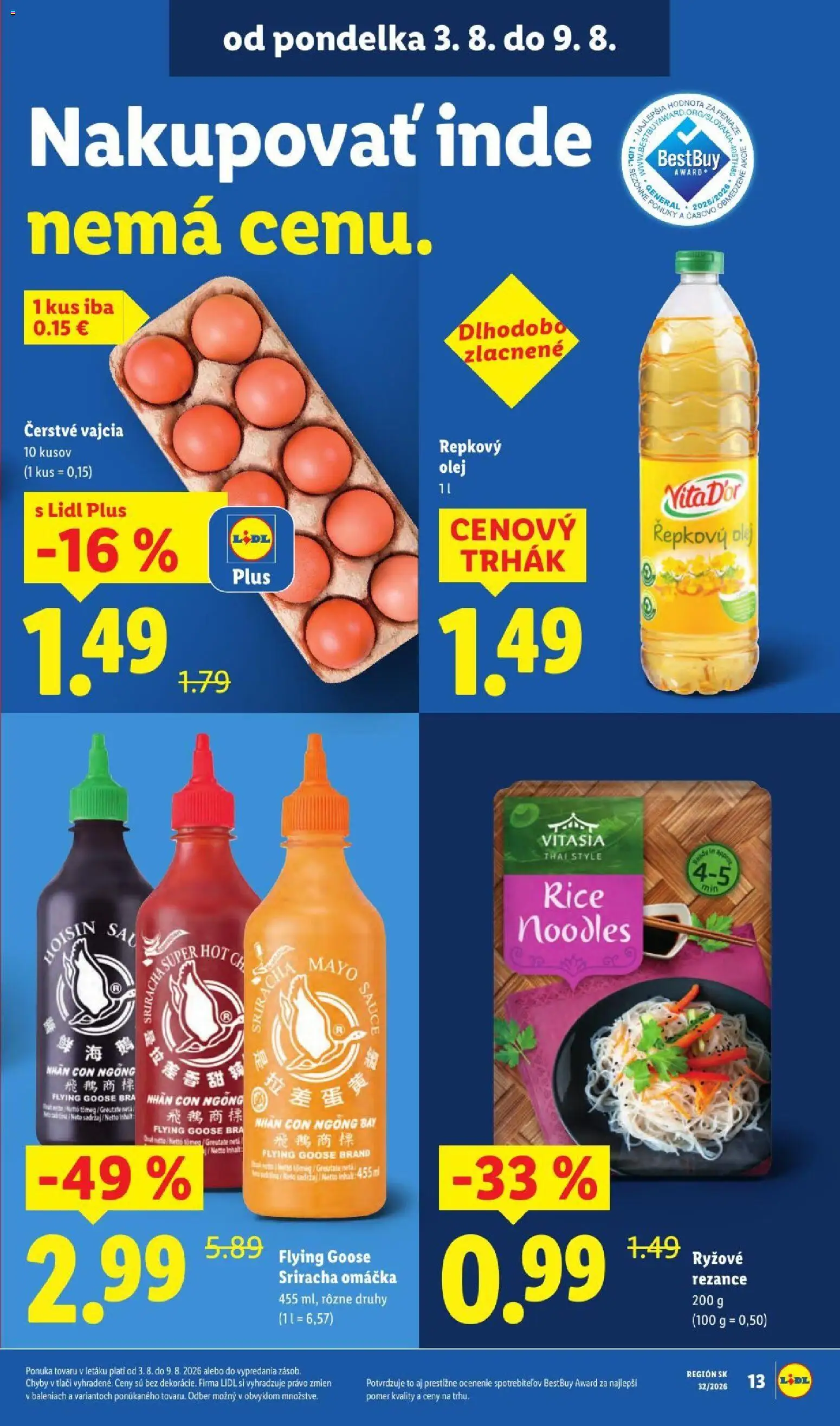Nové Lidl akcie – leták je platný od 03.08.2026 | Strana: 21