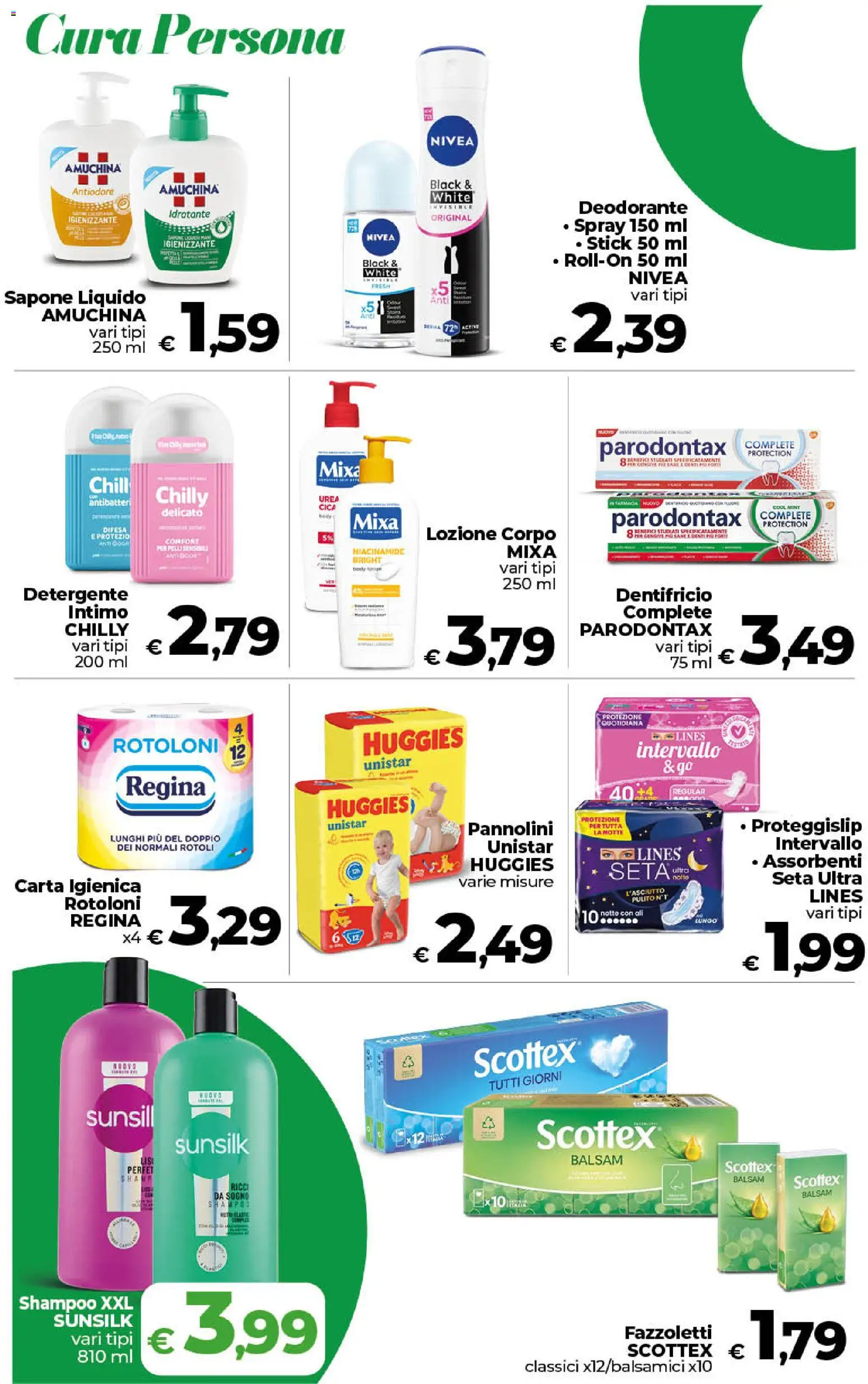 Volantino COOP del 13/10/2026 | Pagina: 17 | Prodotti: Pannolini, Sapone, Deodorante, Detergente