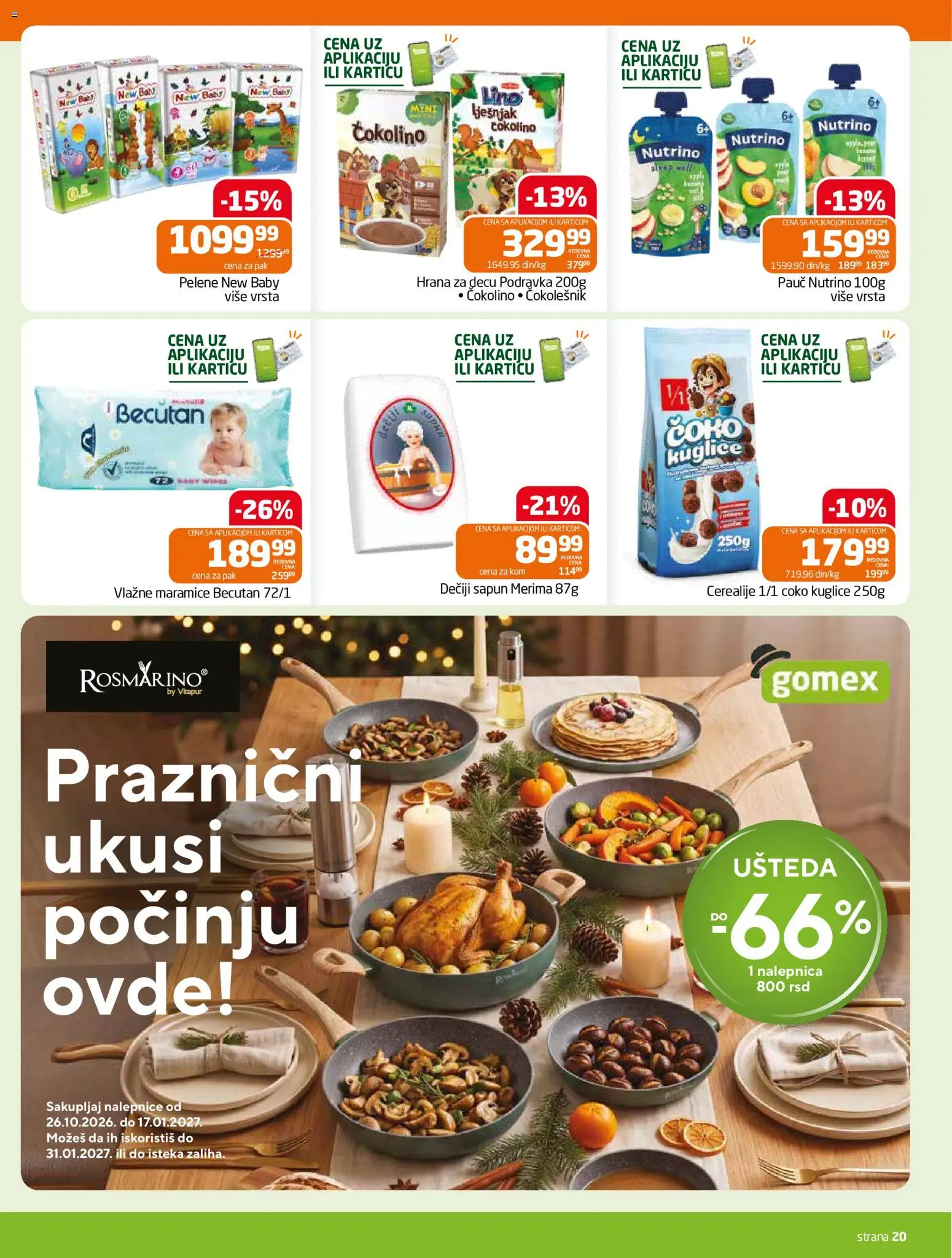 Gomex katalog - važi od 29.10.2026 | Strana: 20