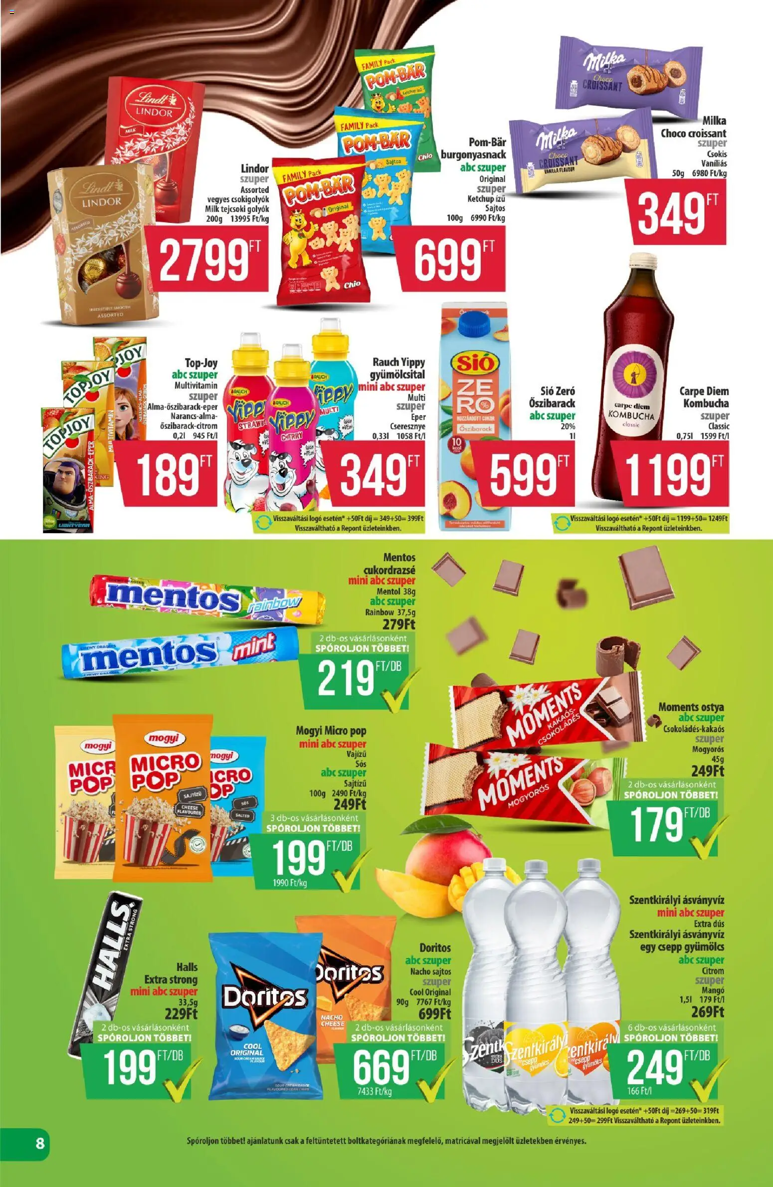 COOP akciós ujság - amely érvényes a következő dátumtól: 2026.09.17. | Oldal: 8