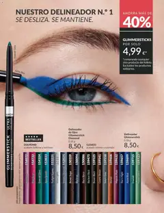 Vista previa Delineador de Ojos Glimmerstick Diamond, Delineador de Ojos Glimmerstick Diamond 0,35 g acabado brillante y luminoso válido desde el 01.05.2026 | Página: 180 | Productos: Delineador de ojos, Delineador, Sacapuntas