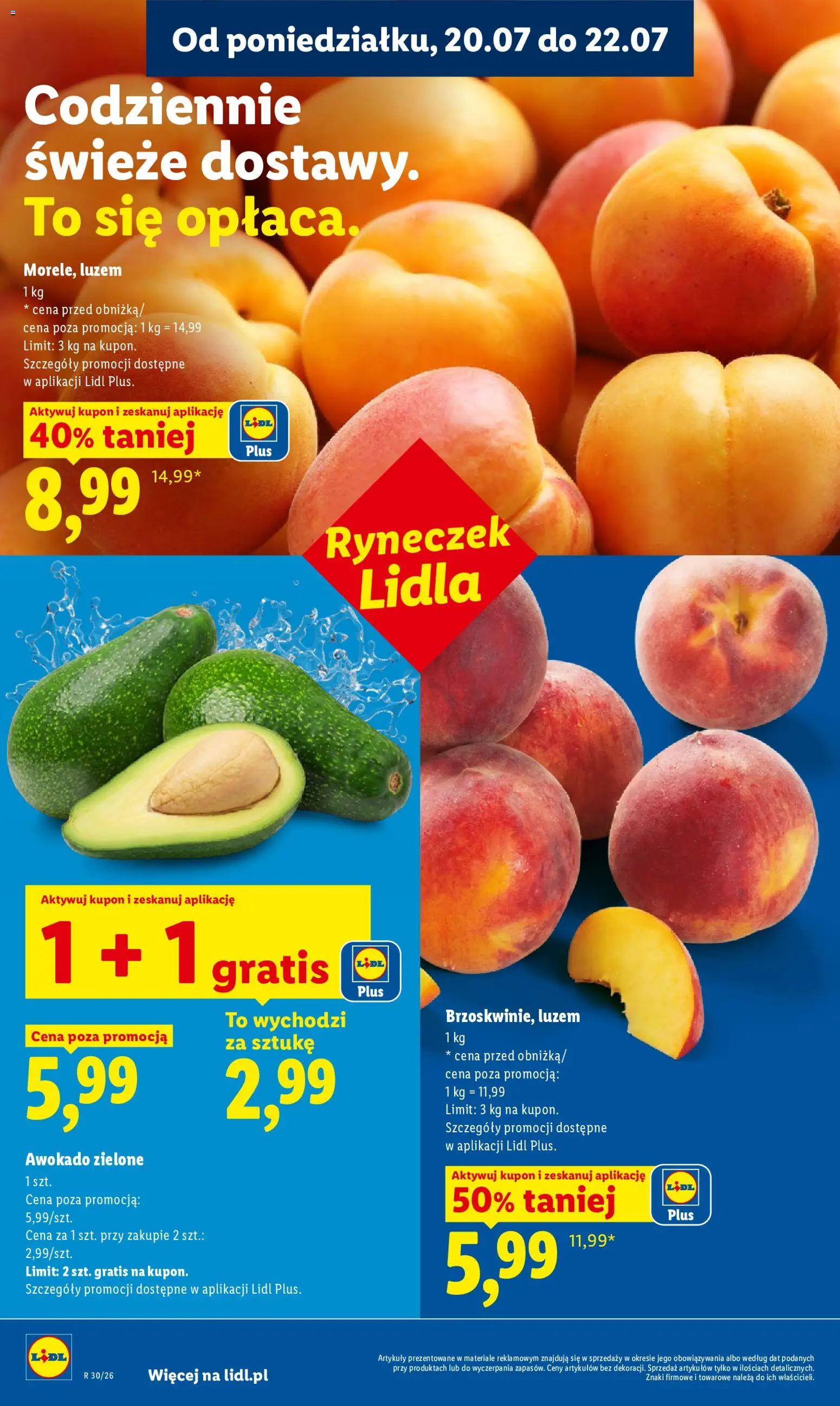 Lidl gazetka od 20.07.2026 | Strona: 48 | Produkty: Awokado