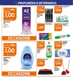 Anteprima del volantino Ekom volantino valido a partire dal 16.06.2026 | Pagina: 12 | Prodotti: Spugna, Sacco rifiuti, Spazzolino, Scopa