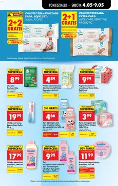 Pogląd oferty "Krem ochronny kojący Bambino, 150 ml, Soothing protective cream Bambino, 150 ml" - ważna od 04.05.2026 | Strona: 67 | Produkty: Karta, Chrupki, Prysznic, Szampon