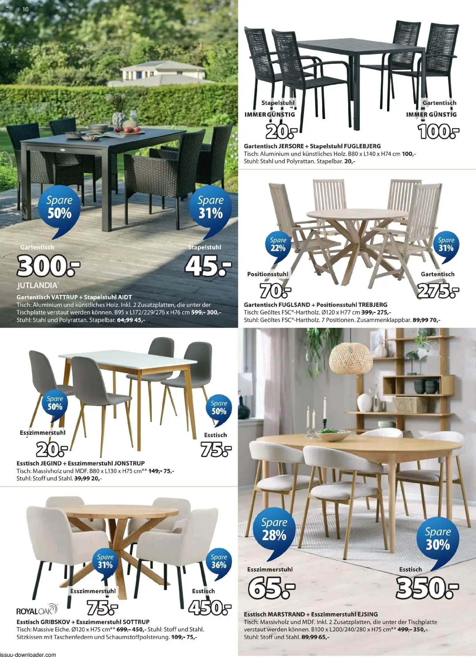 JYSK Prospekt aktuell gültig ab 11.05.2026 | Seite: 10 | Produkte: Tisch, Stuhl