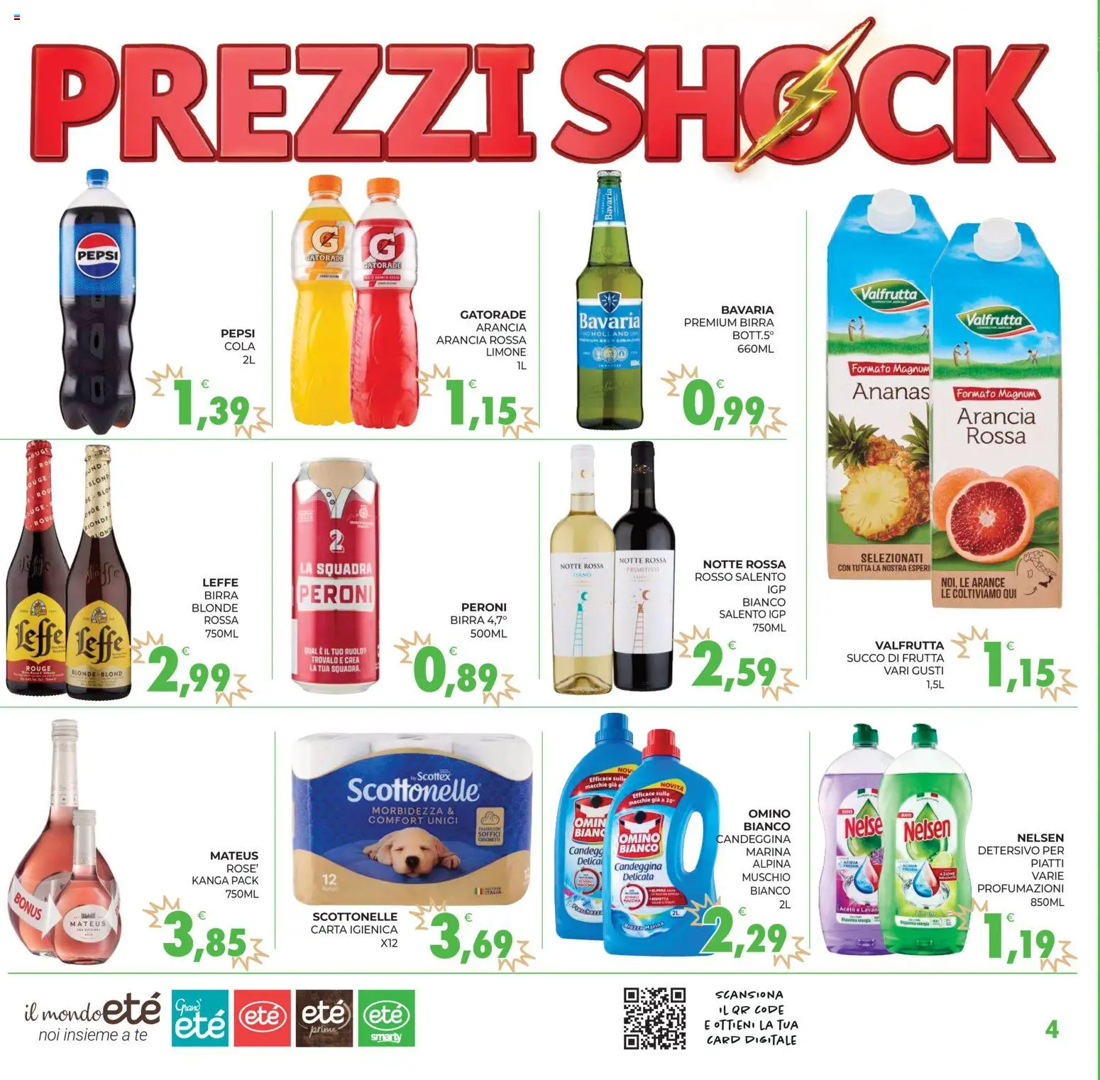 Volantino Eté del 01/09/2026 | Pagina: 4 | Prodotti: Succo, Piatti, Limone, Arancia