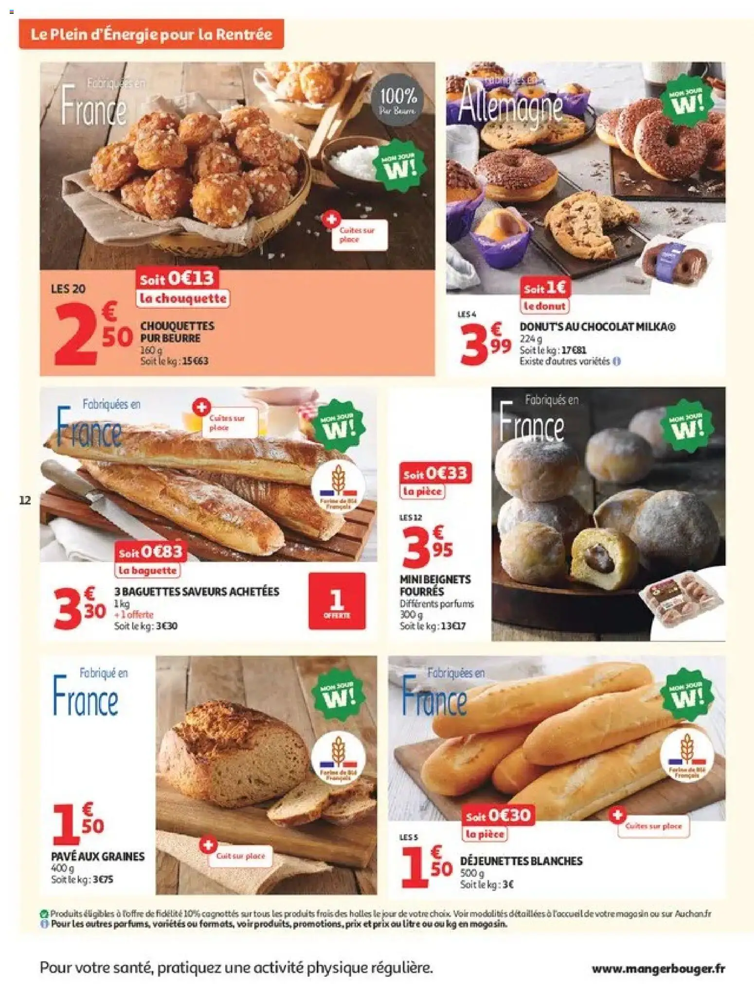 {H1} | Page: 12 | Produits: Chouquette, Parfums, Beurre, Chocolat