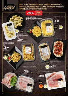 Anteprima del volantino bennet volantino Sapori D´Italia valido a partire dal 15/10/2026 | Pagina: 18 | Prodotti: Tagliatelle, Prosciutto, Ricotta, Rustici