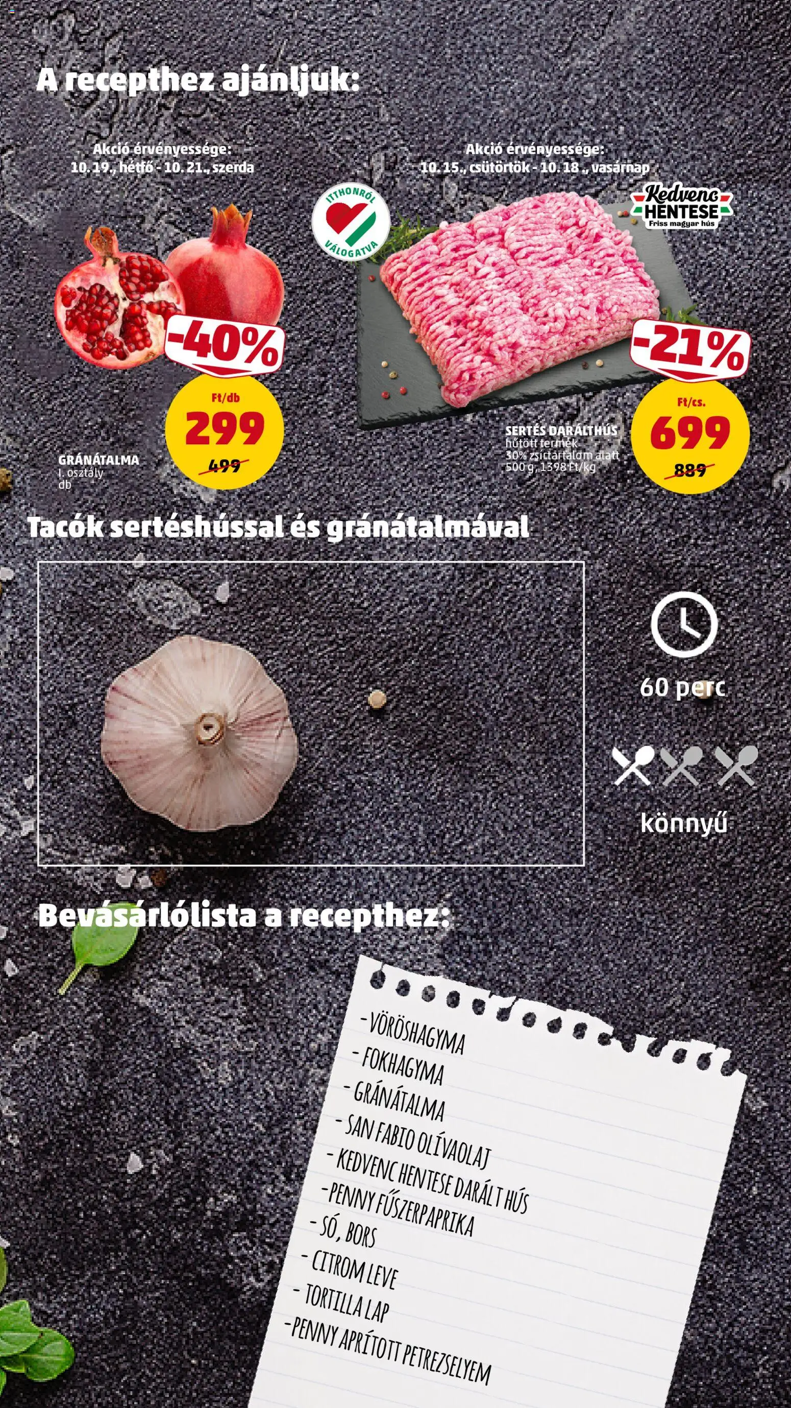 PENNY akciós ujság - amely érvényes a következő dátumtól: 2026.10.15. | Oldal: 13