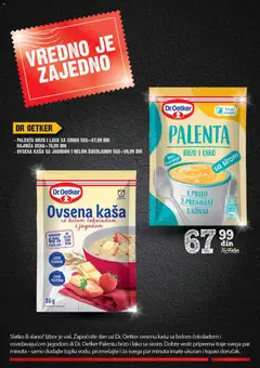 Idea katalog Vredno je zajedno - pregled Idea kataloga - važi od 28.09.2026 | Strana: 10 | Proizvode: Kaša, Palenta, Dr. Oetker, Vesti