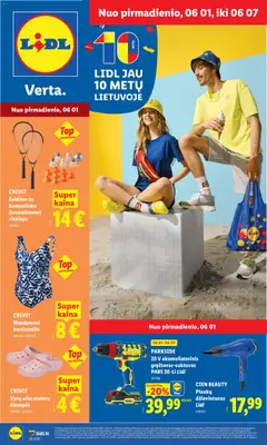 LIDL leidinys galioja nuo 01.06.2026