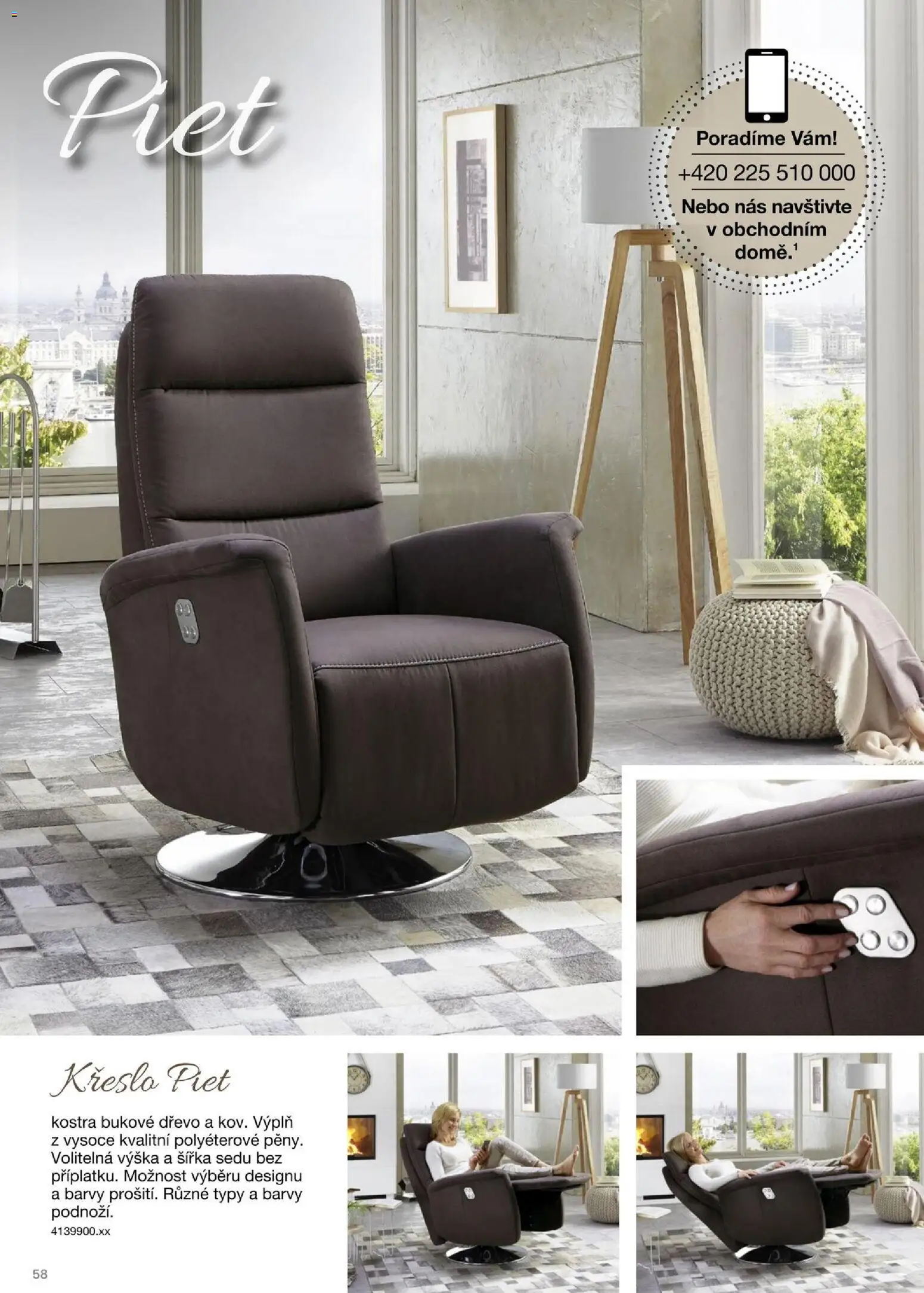 Sconto nábytek katalog - Sedací soupravy od 01.01.2026 | Strana: 58 | Produkty: Křeslo, Barvy