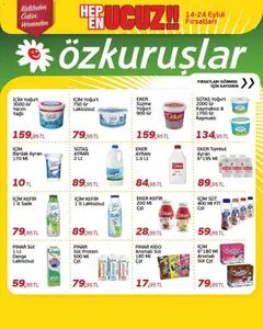 14 Eylül 2026 tarihinden itibaren geçerli olan Özkuruşlar kataloğu önizlemesi | Sayfa: 9