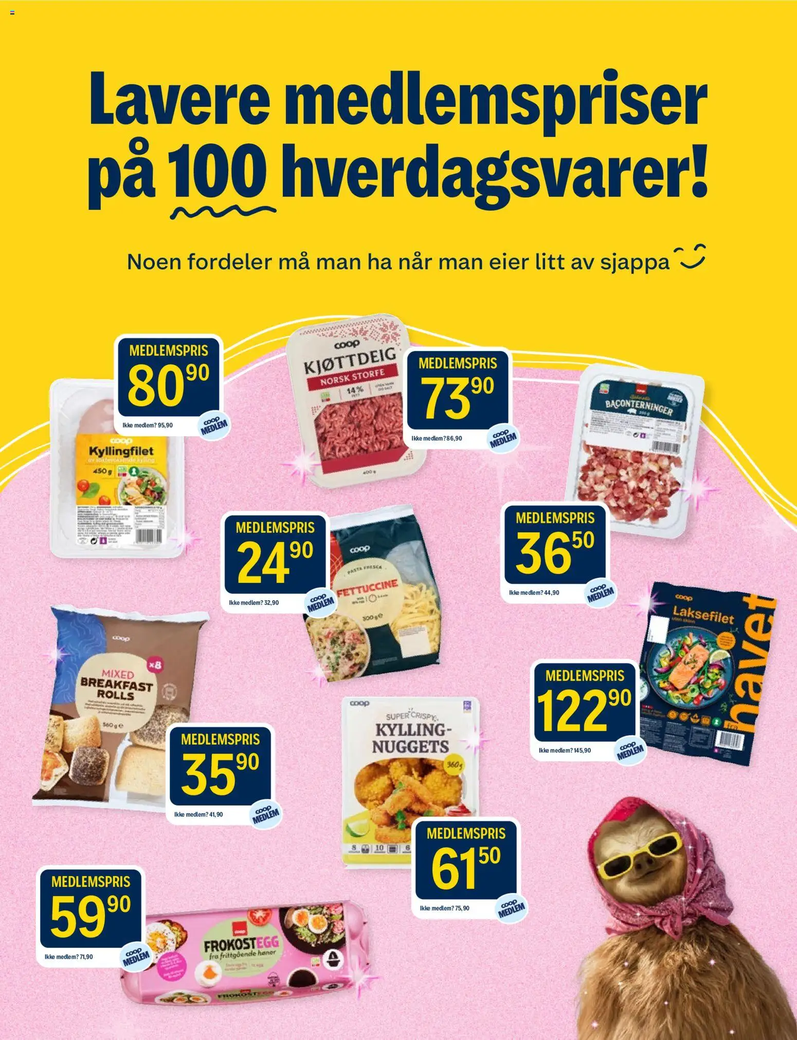 {H1} | Side: 17 | Produkter: Kylling nuggets, Kylling, Laksefilet, Kjøttdeig
