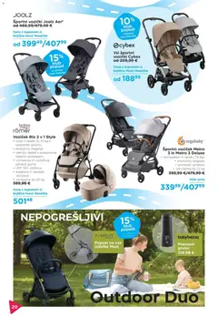 Baby center katalog akcije – veljaven od 12.03.2026 | Stran: 20 | Izdelki: Voziček, Grelec
