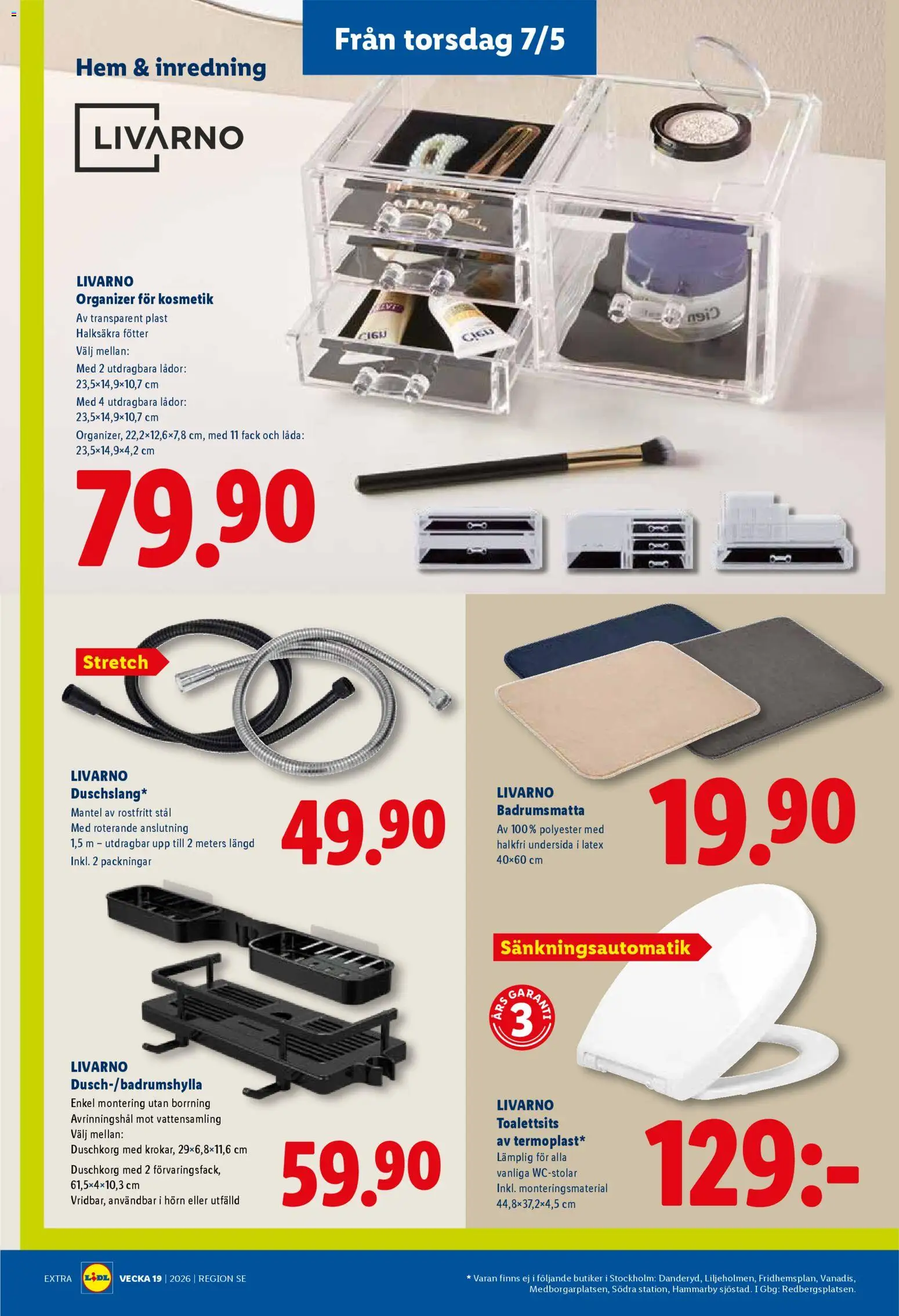 Lidl reklamblad aktuell från 04.05.2026 | Sida: 24 | Produkter: Badrumsmatta, Låda