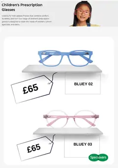 Preview of Specsavers - Offers valid from 04/08/2026 | Page: 4 | Products: Prescription glasses, Glasses