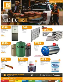 BUCO specials catalogue – valid from 28/09/2026