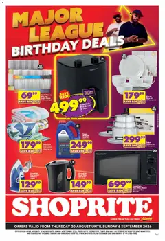Shoprite specials catalogue – valid from 20/08/2026
