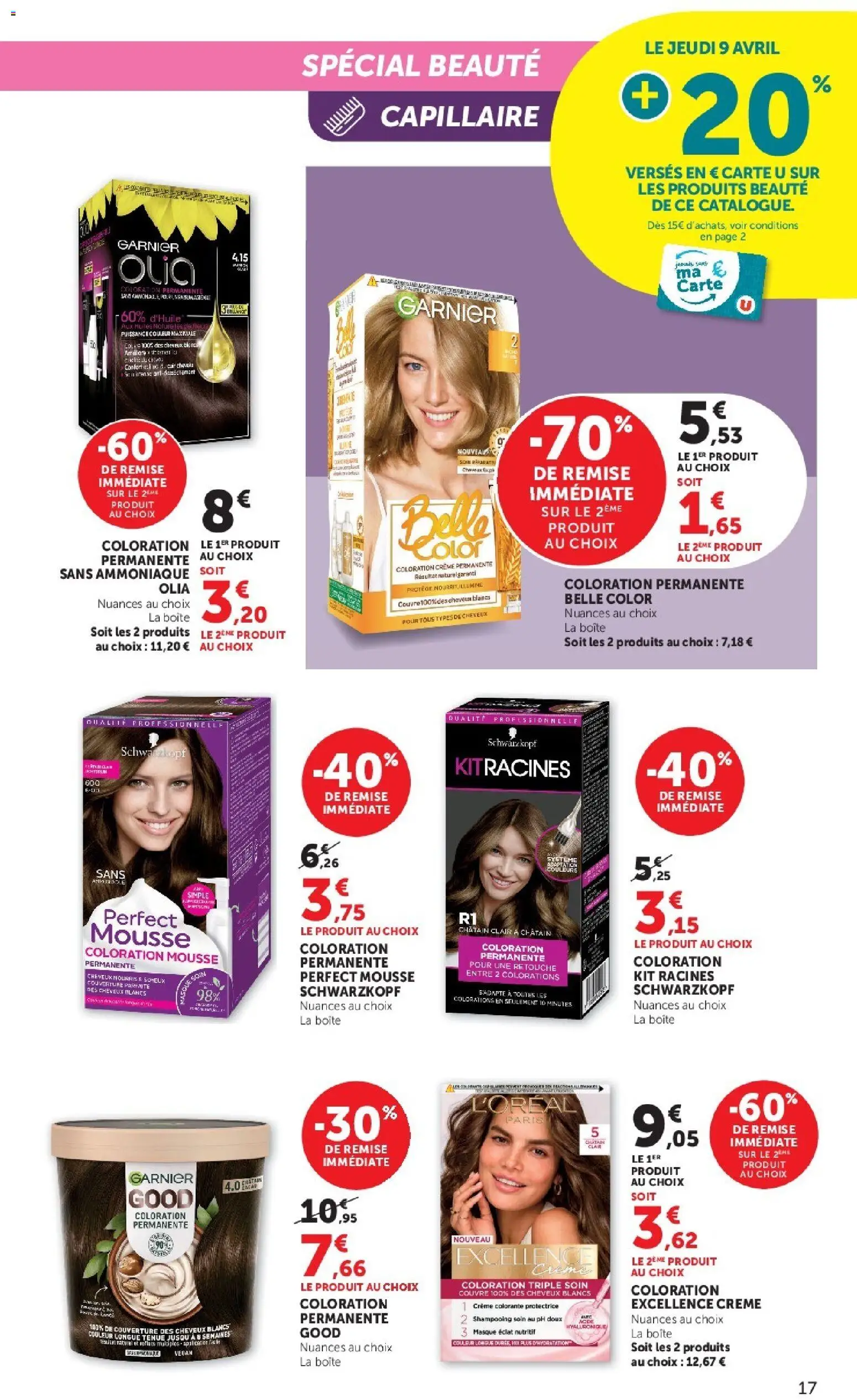 {H1} | Page: 17 | Produits: Produits beauté, Shampooing, Masque, Couverture