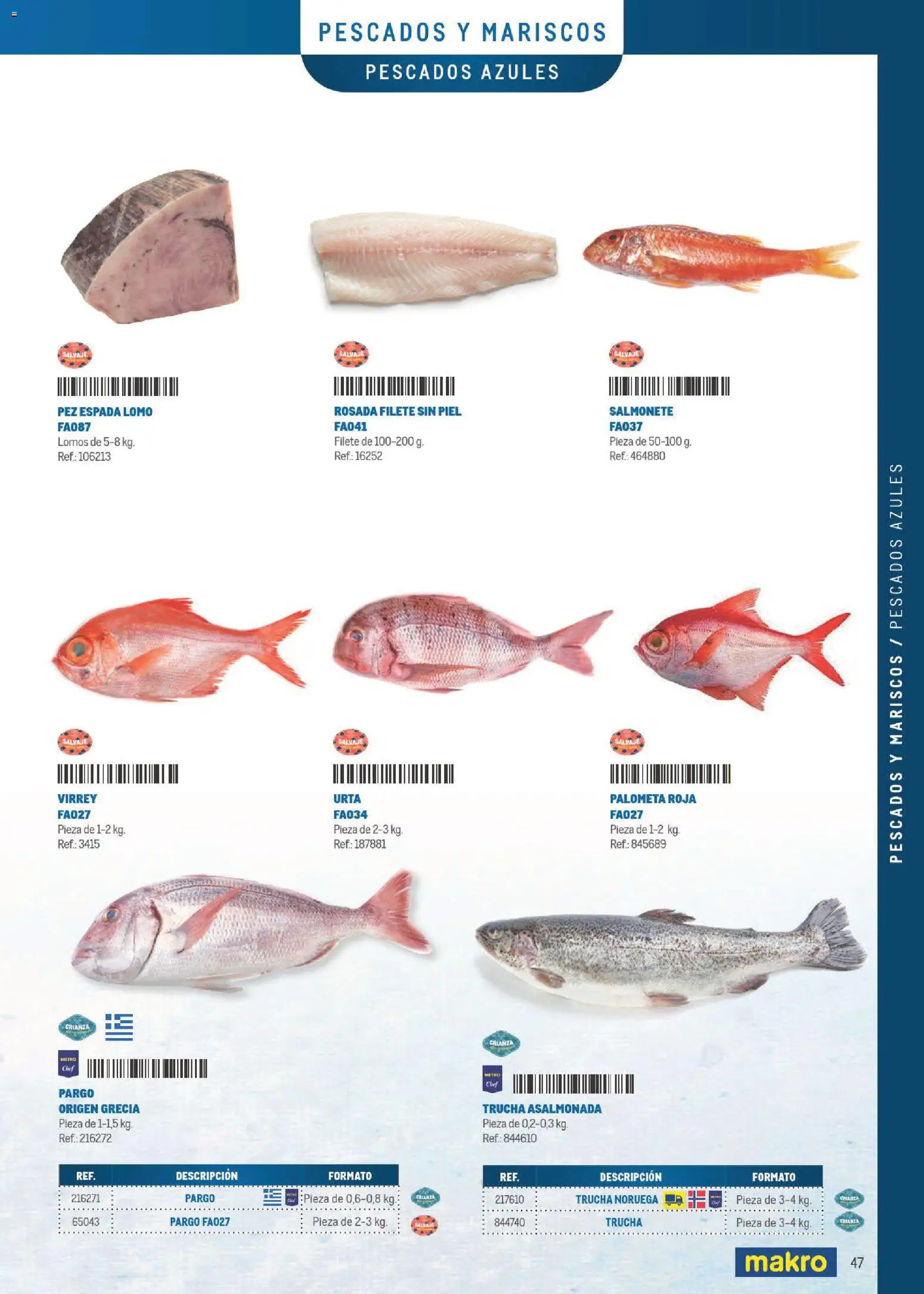 Makro Especial Carta y Menú │ válido desde el 06/07/2026 | Página: 47 | Productos: Filete