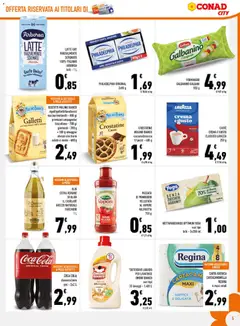 Anteprima del volantino Conad volantino City Campania valido a partire dal 17.06.2026 | Pagina: 5 | Prodotti: Crema, Caffè, Latte, Pera