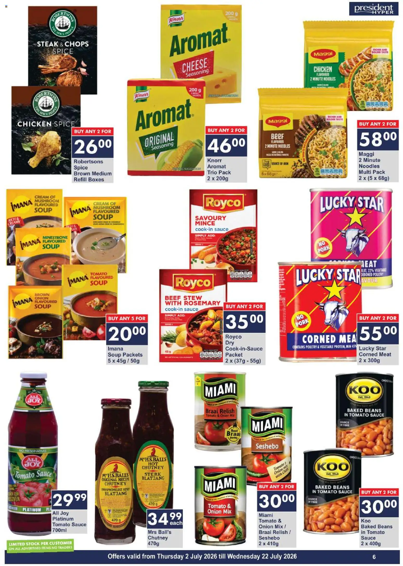 New President Hyper catalogue – valid from 02/07/2026 | Page: 6