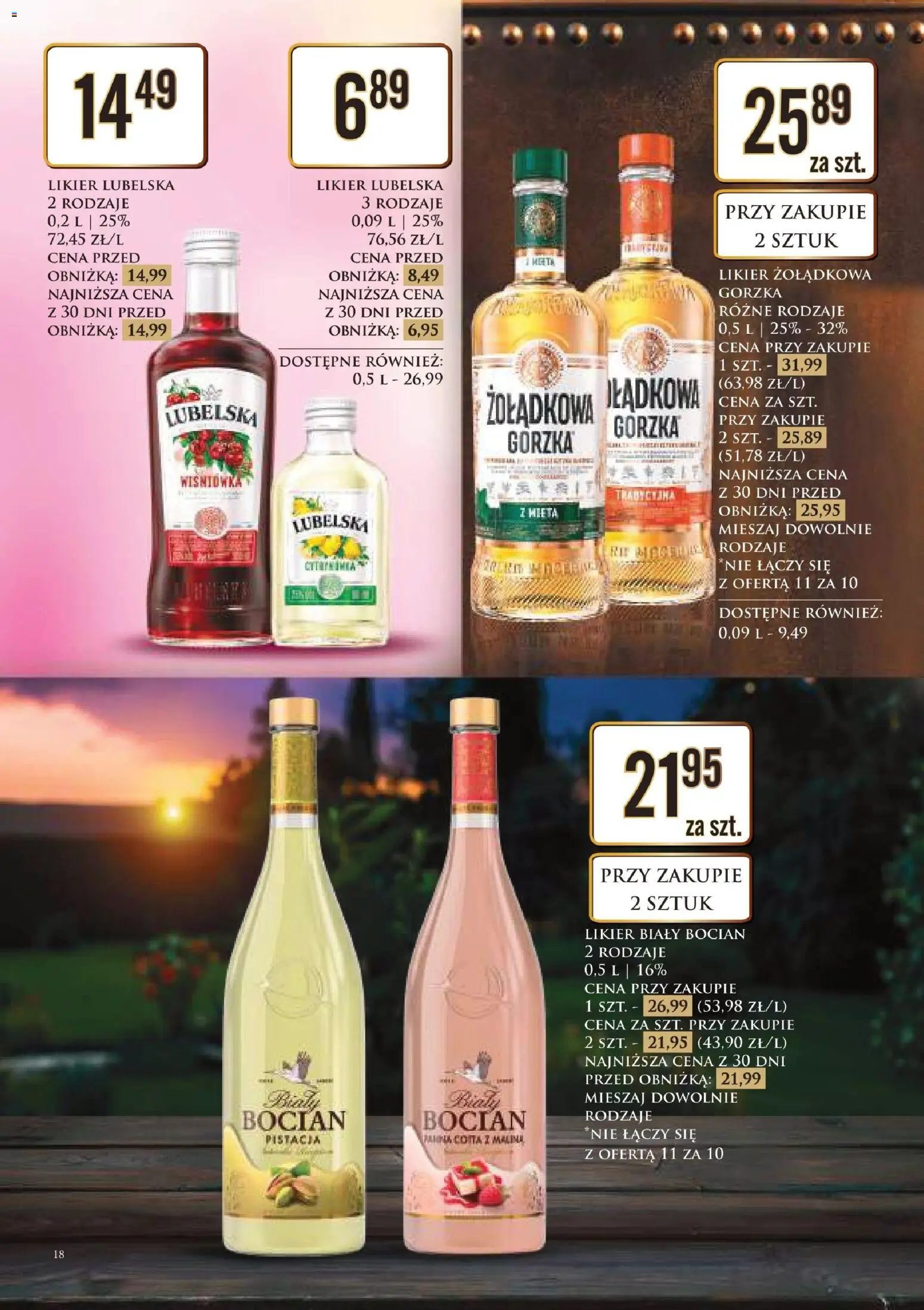 Dino gazetka alkoholowa od 29.05.2026 | Strona: 18 | Produkty: Malina
