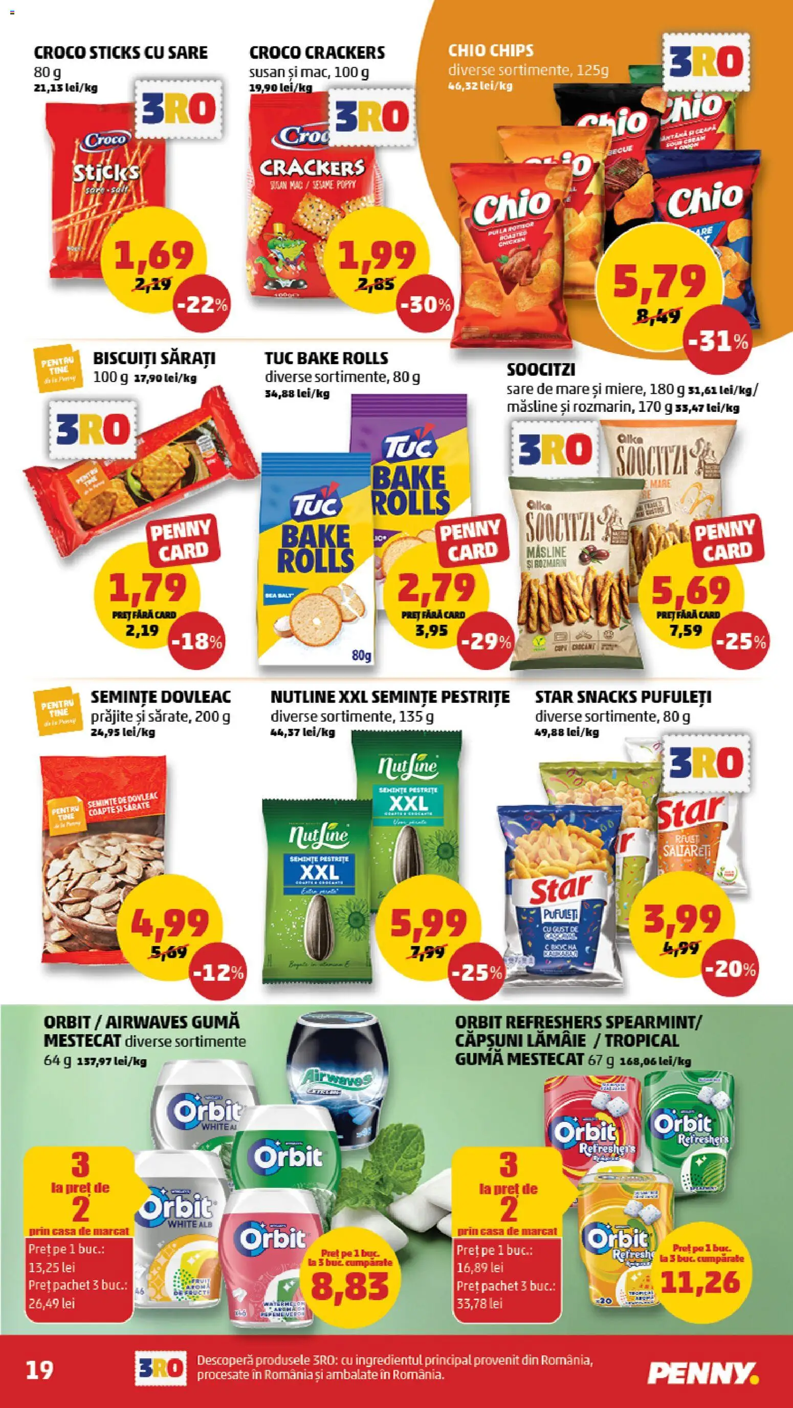 Noul catalog PENNY – valabil de la 23.09.2026 | Pagină: 19 | Produse: Semințe, Căpșuni, Biscuiți, Lămâie