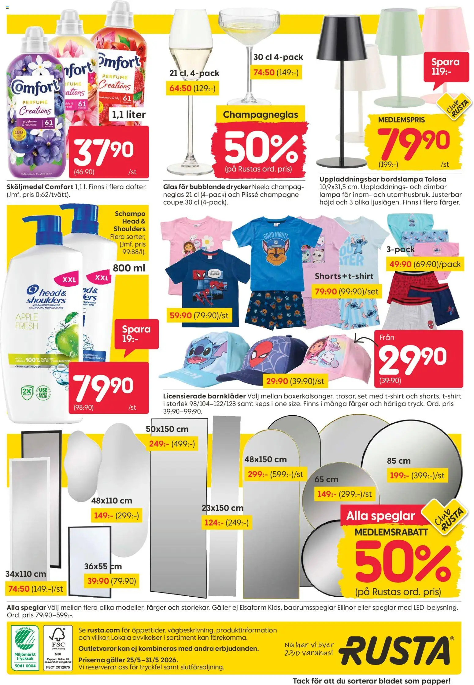 Rusta reklamblad aktuell från 25.05.2026 | Sida: 20