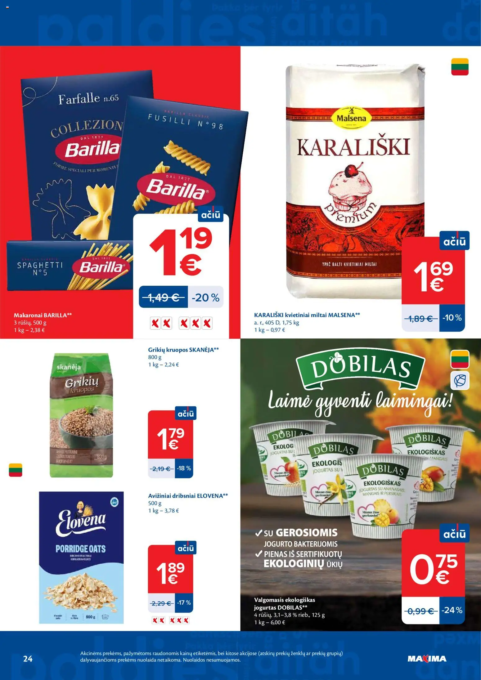 MAXIMA akcijos nuo 2026.09.22 | Puslapis: 24