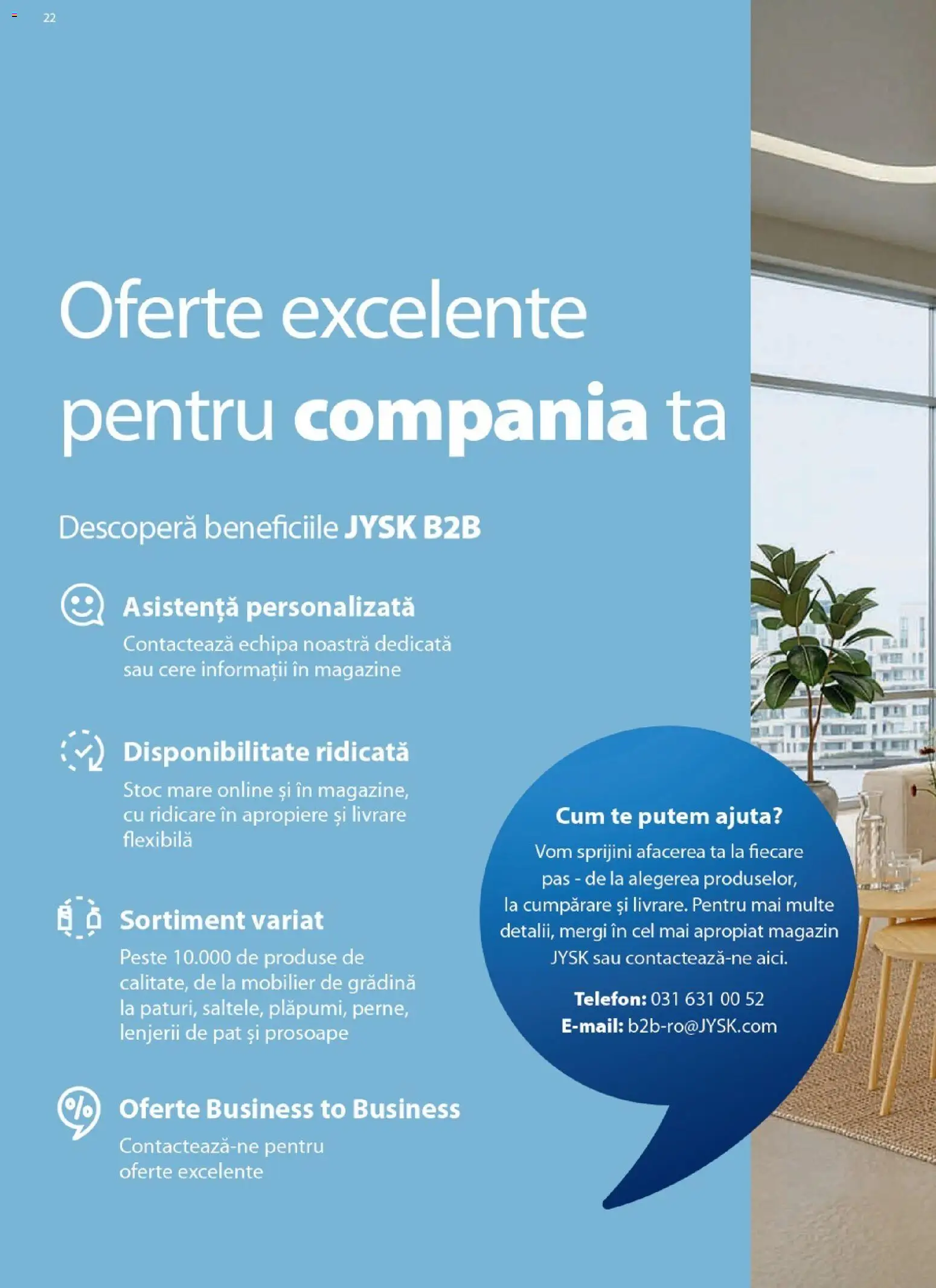 Noul catalog JYSK – valabil de la 25.03.2026 | Pagină: 22 | Produse: Telefon, Pat, Pește